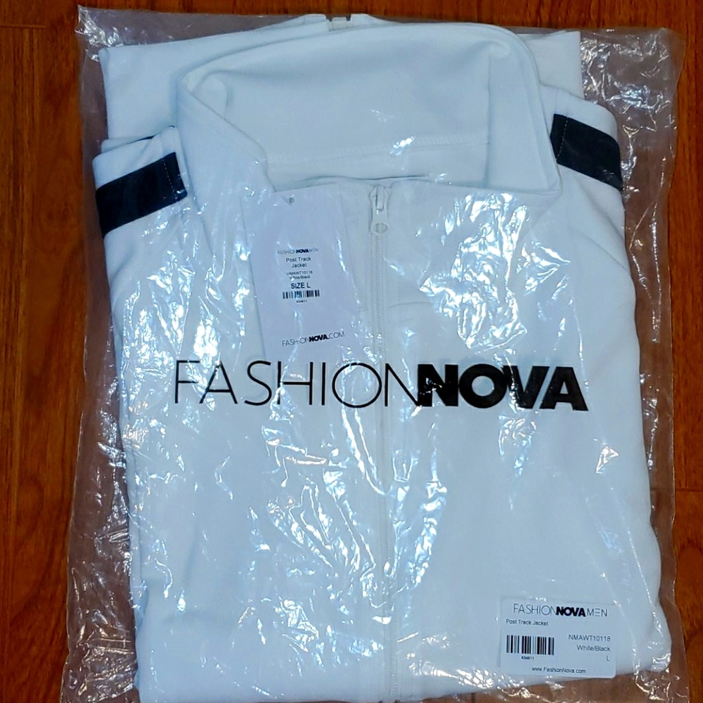 Fashion Nova Men Post Track Jacket - Picture 1 of 2
